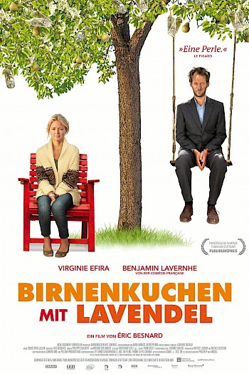 Birnenkuchen mit Lavendel